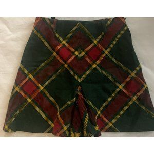 Vintage Wool Skort Four Corners Size 9-10
